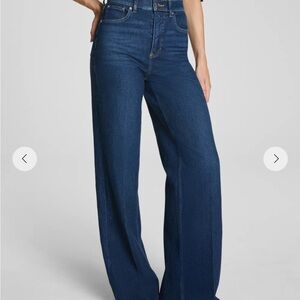 Spanx Classic Blue Wide Leg Women's Jeans